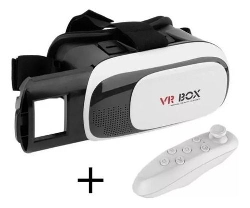 Lente Realidad Virtual Vr Box 3d Con Control Remoto Portátil