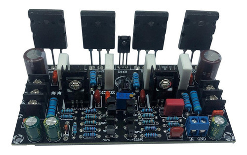 Placa De Amplificador De Potencia Mono De 200w A1943 C5200 Color Fix
