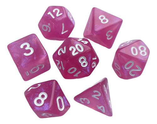 2 X 7 Piezas De Dados De Varios Lados D4-d20 Dados