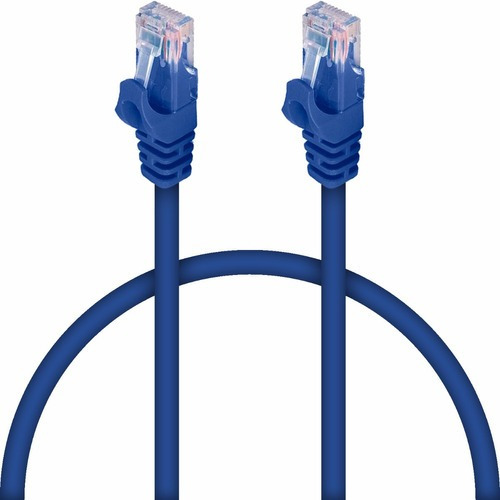 Cabo De Rede Com Plug Rj-45 Lan Giga Internet 10 Metros Azul