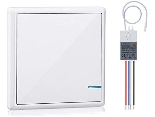 Wsdcam Kit De Interruptor De La Luz Con El Receptor Inalámbr