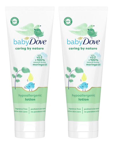 Loción Hipoalergénica Caring By Nature Paq 2 Unids. Crea Una