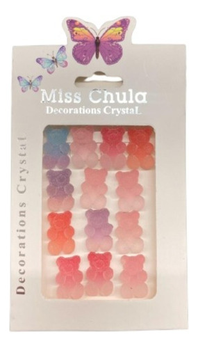 Decoración Gomitas Miss Chula Para Uñas 