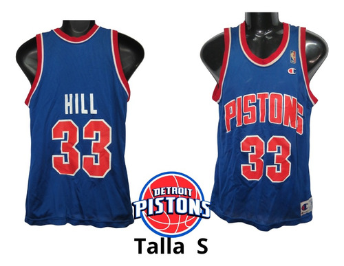Detroit Pistons  Grant Hill Año 1996 Nba Camiseta Basket