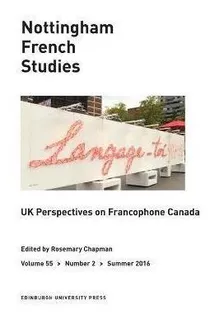 Libro Uk Perspectives On Francophone Canada : Nottingham ...