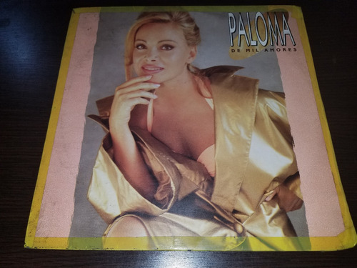 Lp Vinilo Disco Acetato Paloma San Basilio De Mil Amores