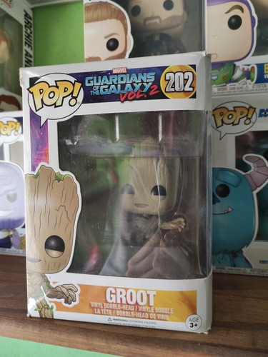 Funko Pop Groot #202 - Con Detalles