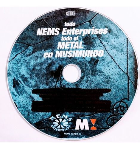Heavy Metal Cd Nuevo 13 Intérpretes Y Temas Música Metálica