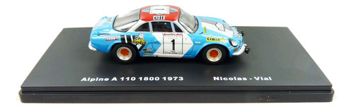 Alpine A110 1800 Rally Córcega 1973 - Escala 1:43