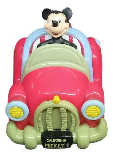 Juguete Carro Antiguo Mickey Con Ruedas De Friccion Disney