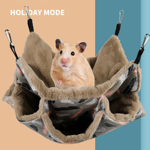 Furão Rato Esquilo Aves Hamster Rede Pendurado Gaiola Ninho