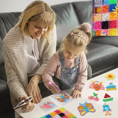 3200 Abalorios Cuentas De Agua Recambio Bolitas 32 colores Cuentas de agua  mágicas para niños a partir de 4 años Cuentas artesanales con accesorios de  manualidades para principiantes… : : Juguetes y juegos