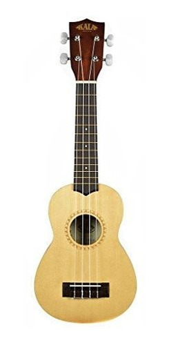 Kala Ka-15s-s Ukelele Soprano De Caoba (tapa De Abeto)