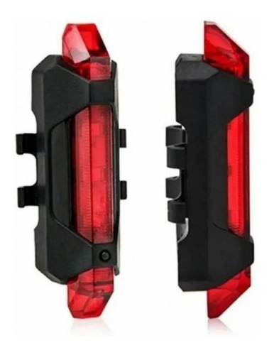Luz Led Bicicleta Recargable Usb Colores Alta Potencia