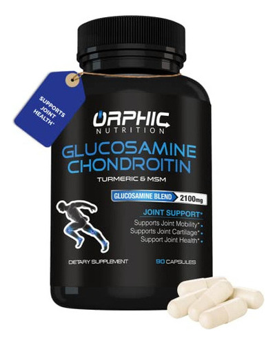 Orphic Nutrition Glucosamina Condroitina (90 Cápsulas) - Su