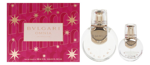 Omnia Crystalline De Bvlgari Para Mujer, Set De Regalo De 2
