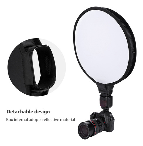 Difusor De Lanterna Portátil De 40 Cm Universal Flash Softbo