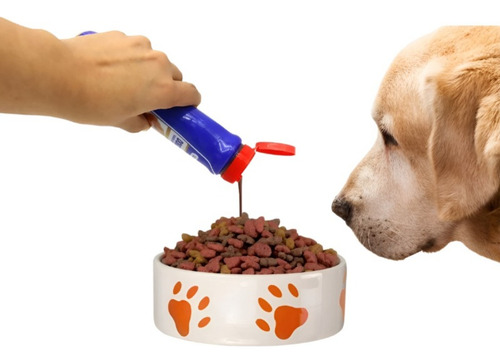 Salsa Dogchup Sabor Asado De Tira Para Perros 350ml