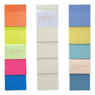 300 Notas Adhesivas Tipo Post-it Transparentes Kawai 6blocks