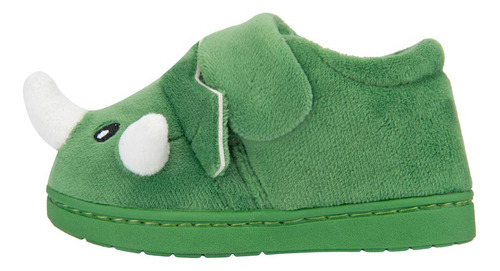 Pantufla Pantunfla Dino Schatz Kids Verde Niño Dino