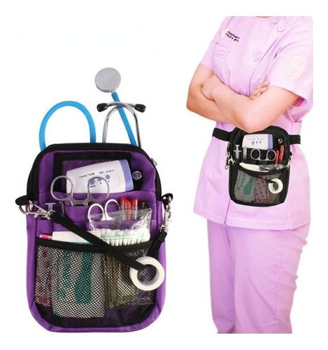 Waist Packkit De Herramientas Multiuso Para Enfermería Color Rosa