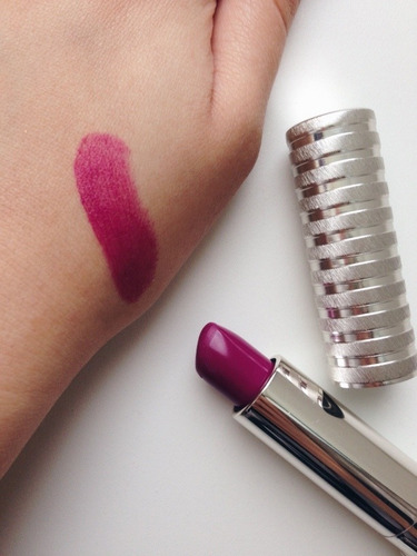 Clinique Long Last Matte Lipstick Matte Plum + Cosmetiquera!