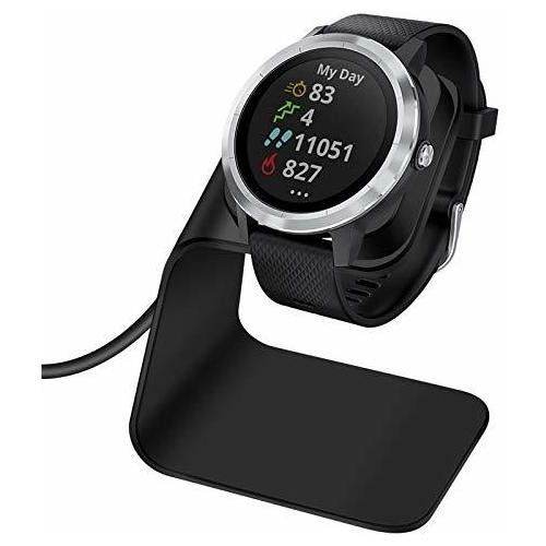 Ezco Charger Dock Compatible Con Garmin Vivoactive 4 Qscs6