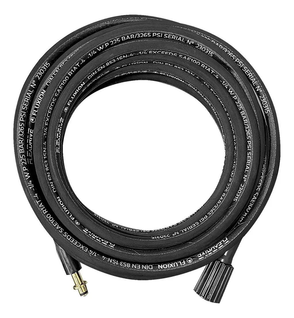 Mangueira para Lavadora Alta Pressão Karcher Hd 585 10mt Trama de Aço 90019002h10mt