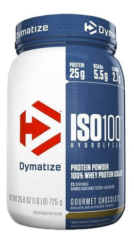 Dymatize Iso100 Hidrolizado 1.6 Lb Protein Hydrolized ! Usa 