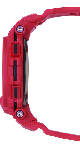 Reloj Casio G-shock Gbd200rd-4 Para Caballero Color de la correa Rojo
