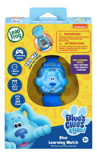 ¡las Pistas De Leapfrog Blue Y Tú! Reloj De Aprendizaje Azul