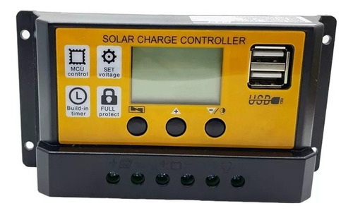 Controlador De Carga Del Regulador Del Panel Solar 12v/80a .