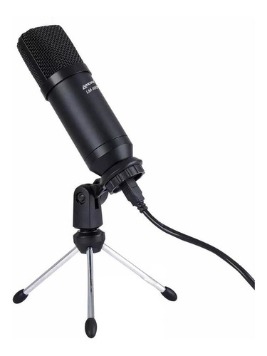 Microfone Condensador Lexsen Lm-100u Usb
