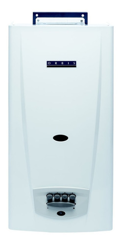Calefón a gas GN Orbis Tradicional 315PDO blanco