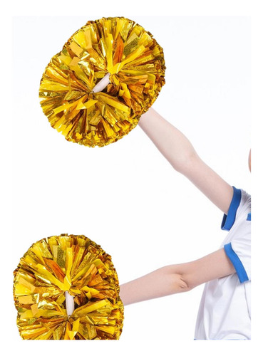 2 X 2 Pompones De Animadora Profesionales Para Baile,