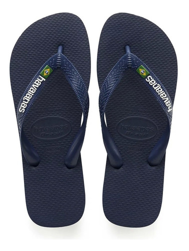 Ojotas Havaianas Brasil Logo Hombre Mujer Clásicas Verano