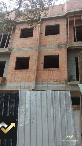 Cobertura Com 2 Dormitórios À Venda, 100 M² Por R$ 390.000,00 - Utinga - Santo André/sp - Co0843