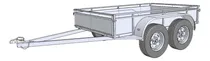 Comprar Carretinha Reboque 2 Eixos Trucada Projeto Profissional Pdf
