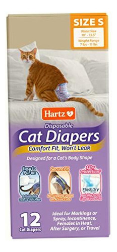 Hartz Disposable Cat Diapers Small