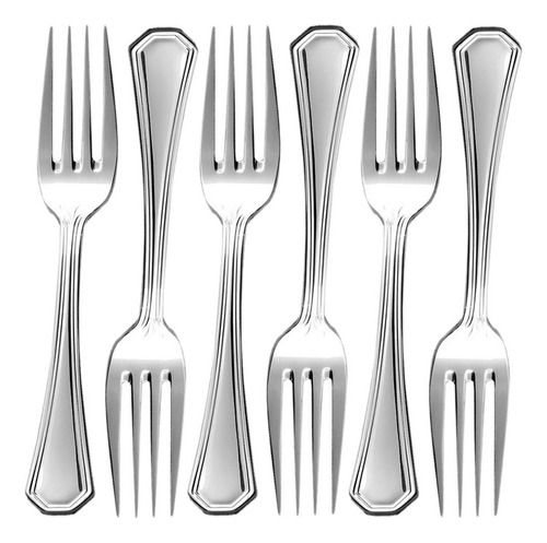 Set 6 Tenedor Mesa  Volf Linea Carat Acero Inoxidable Oferta