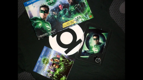 Imagen 2 de 2 de Linterna Verde Blu Ray Dvd + Anillo De Luz Película Nuevo