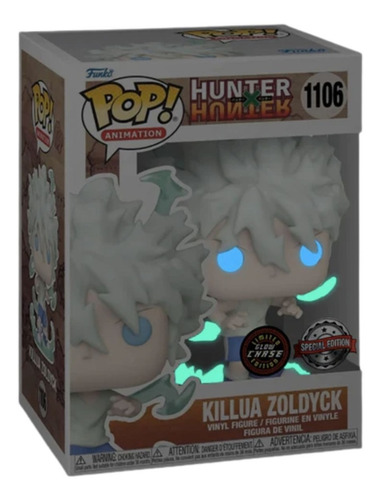 Funko Pop Hunter X Hunter - Killua Godspeed Se Chase #1106
