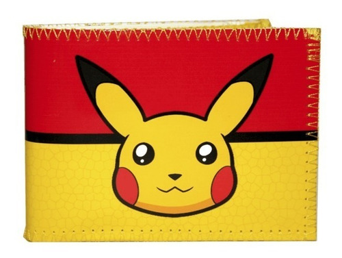 Billetera Tarjetero Diseño Pikachu 100% Original