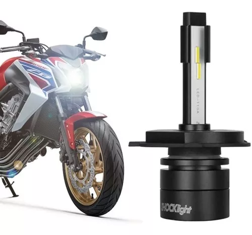 Lâmpada Ultra Led Farol Moto Honda Cbx 250 Twister 2007 2008 na