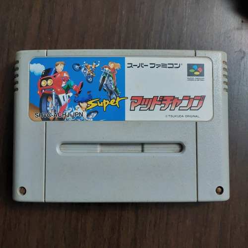 Tsukuda Super Mad Champ Original Japonesa Super Famicon Snes