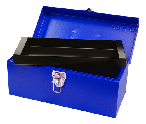 Caja Metálica Portaherramientas 36 X 16 X 17.5 Cm Urrea Color Azul