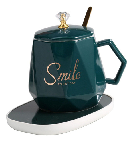 Set De Calentador De Café Y Taza Para Té Con Leche Smart Con