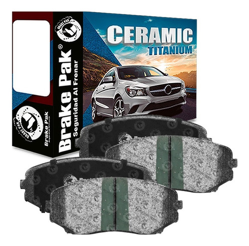 Pastillas De Frenos Marca Brake Pak Para Ford Edge