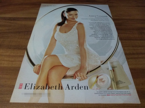 (pg984) Catherine Zeta Jones * Publicidad Elizabeth Arden