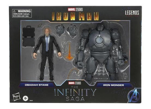 Marvel Legends Obadiah Stane E Iron Monger Infinity Saga